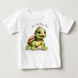 Camiseta Tartaruga de Cartoon Personalizada