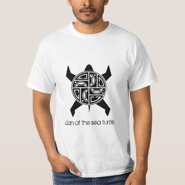 Camiseta Tartaruga de mar do tatuagem (Frente)