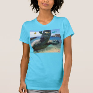 Camiseta Tartaruga de Oahu Havaí da baía de Hanauma