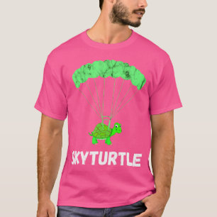 Camiseta Tartaruga de Paraquedismo Salto de Paraquedas Engr