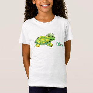 Camiseta Tartaruga de sorriso personalizada