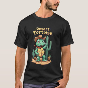 Camiseta Tartaruga do Deserto Cowboy - Tartaruga Cowboy Eng