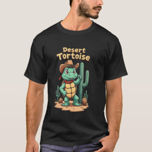 Camiseta Tartaruga do Deserto Cowboy - Tartaruga Cowboy Eng