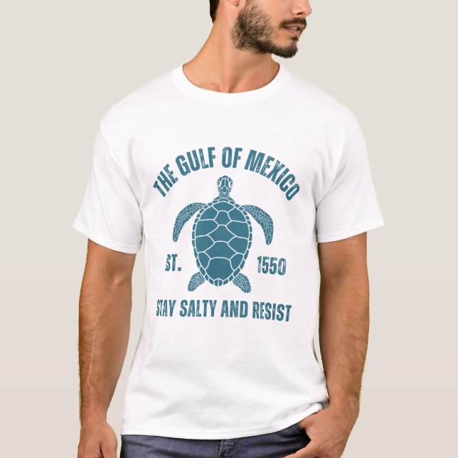 Camiseta Tartaruga do Golfo do México (Frente)