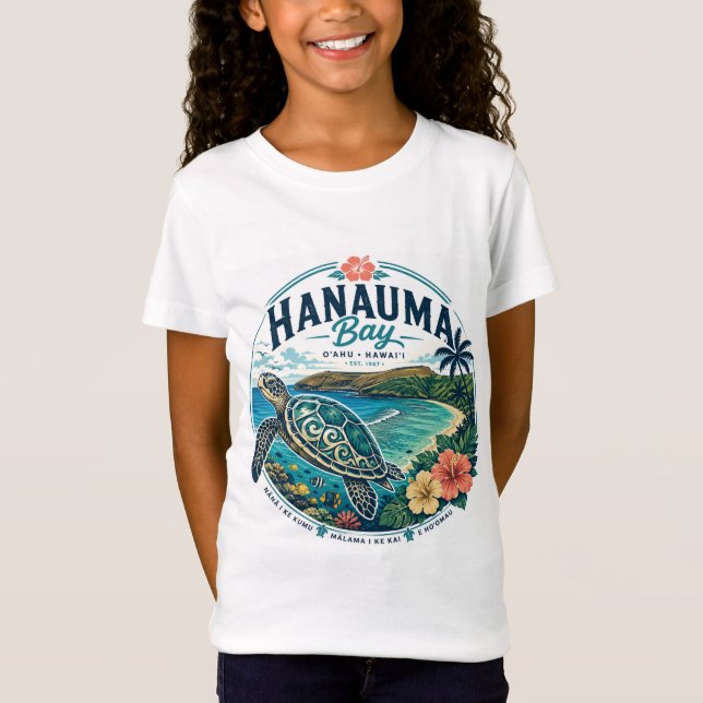 Camiseta Tartaruga do Havaí (Frente)