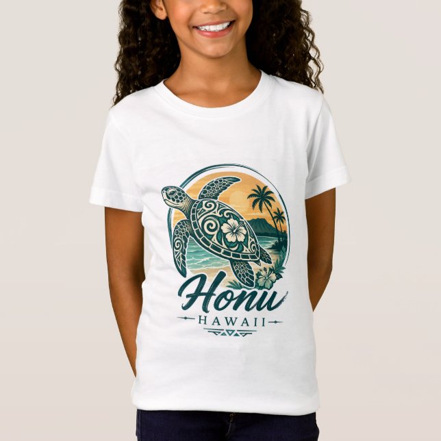 Camiseta Tartaruga do Havaí (Frente)