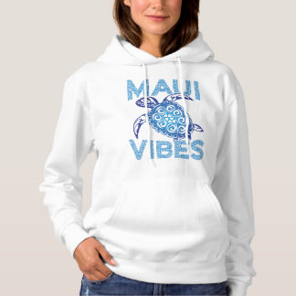 Camiseta Tartaruga-do-mar-azul-polinésia Maui Vibes