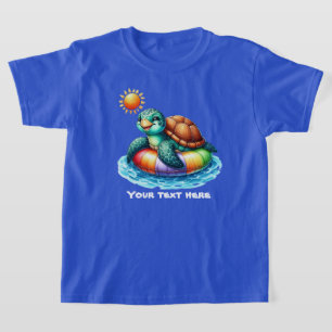 Camiseta Tartaruga-do-mar costurável