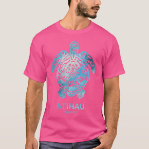 Camiseta Tartaruga do Mar de Niihau Oceano Souvenir