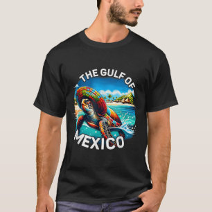 Camiseta Tartaruga Do Mar Gráfico Do Golfo Do México Nunca