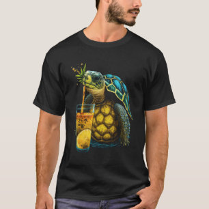 Camiseta Tartaruga do Mar Havaí Tartarugas abacaxi Aloha Ha