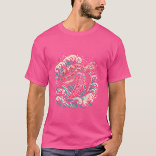 Camiseta Tartaruga-do-mar-tartaruga-praia-lover Ocean Art A