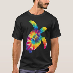 Camiseta Tartaruga-do-mar Tortoise Tie Dye