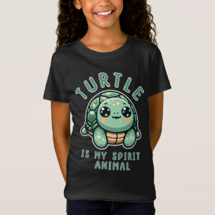 Camiseta Tartaruga é o meu Animal Espiritual Presente de Am
