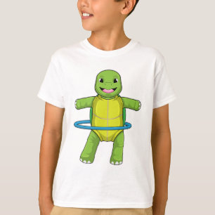 Camiseta Tartaruga em Malhação com pneus Malhações