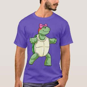 Camiseta Tartaruga em Yoga Stretching Legs