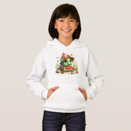 Camiseta Tartaruga Encantadora com Melancia Suculenta