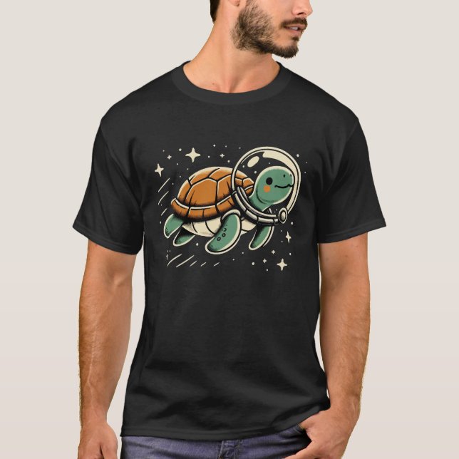 Camiseta Tartaruga Espacial (Frente)