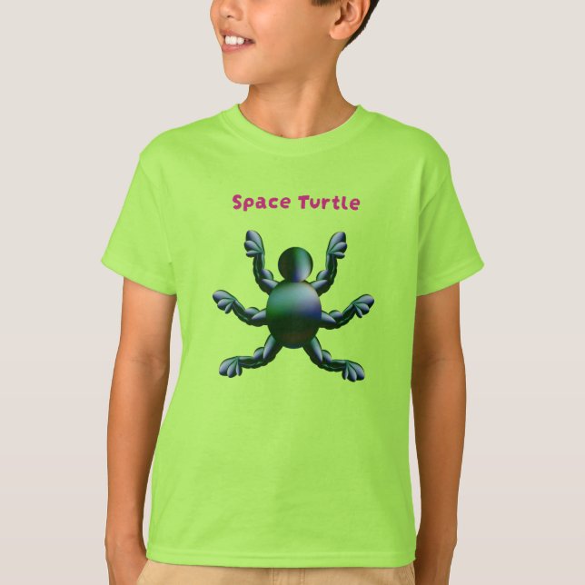 Camiseta Tartaruga Espacial (Frente)