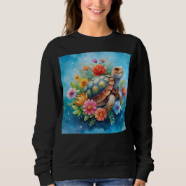 Camiseta Tartaruga Floral