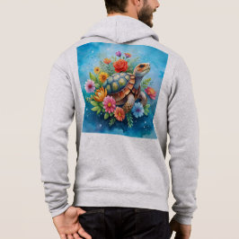 Camiseta Tartaruga Floral