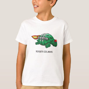 Camiseta Tartaruga Foguete