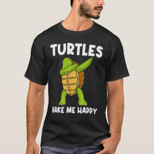 Camiseta Tartaruga legal Para Homens Dabando Da Tortura Mar
