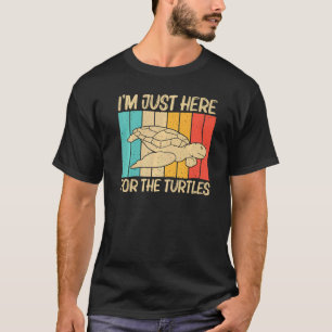 Camiseta Tartaruga legal Para Homens Tartarugas Do Mar Anim