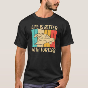 Camiseta Tartaruga legal Para Homens Tartarugas Do Mar Anim