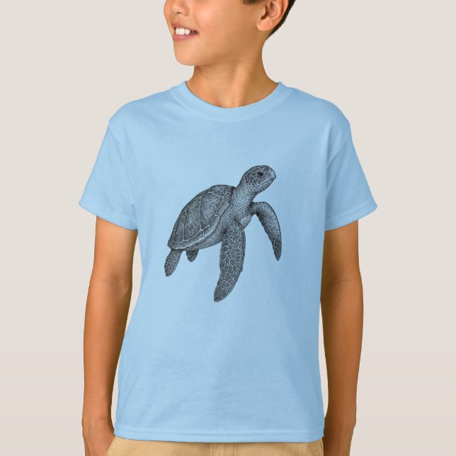 Camiseta Tartaruga Marinha  (Frente)
