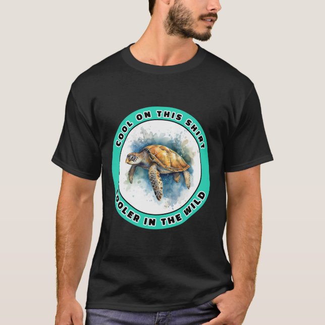 Camiseta Tartaruga marinha (Frente)