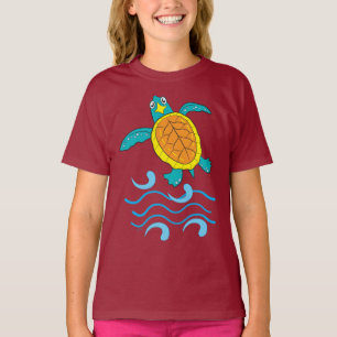 Camiseta Tartaruga Marinha Bebê