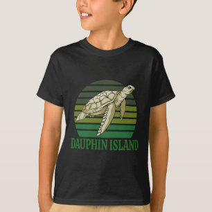 Camiseta Tartaruga Marinha da Ilha Dauphin