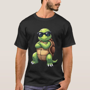 Camiseta Tartaruga Marinha Dabbing Amante de Animais Salve 