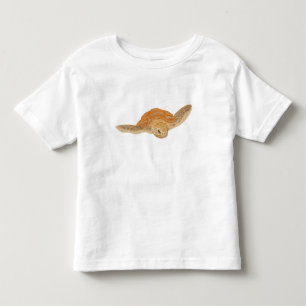 Camiseta Tartaruga marinha debaixo de água - transparente.