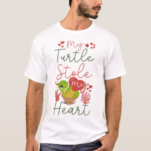 Camiseta Tartaruga Marinha Dia dos Namorados Cópia