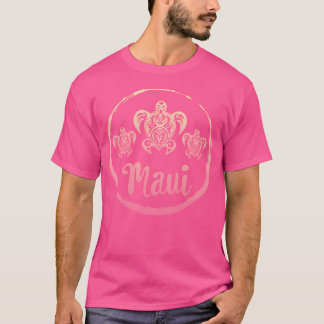 Camiseta Tartaruga marinha havaiana Tartarugas marinhas Mau