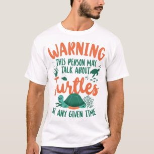 Camiseta Tartaruga Marinha Jabuti Alerta Este