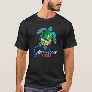 Camiseta Tartaruga Marinha Jamaica Caribe Férias Viagem Fam