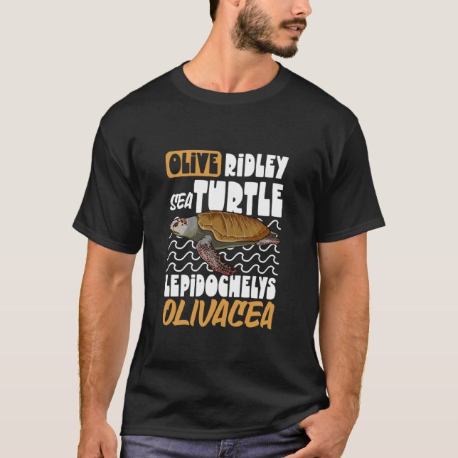 Camiseta Tartaruga Marinha Olive Ridley (Frente)