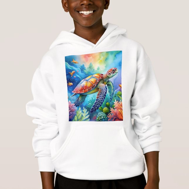 Camiseta Tartaruga Marinha Pintada (Frente)