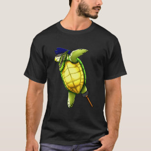 Camiseta Tartaruga Marinha Pirata Dab Viking Novidade Hallo