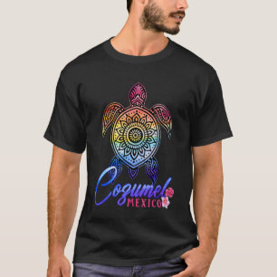 Camiseta Tartaruga Marinha Tie Dye Cozumel Praia M