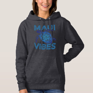 Camiseta Tartaruga Marinha Tribal Azul Polinésio Vibrações