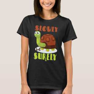 Camiseta Tartaruga Motivacional Lenta Mas Segura Coelho