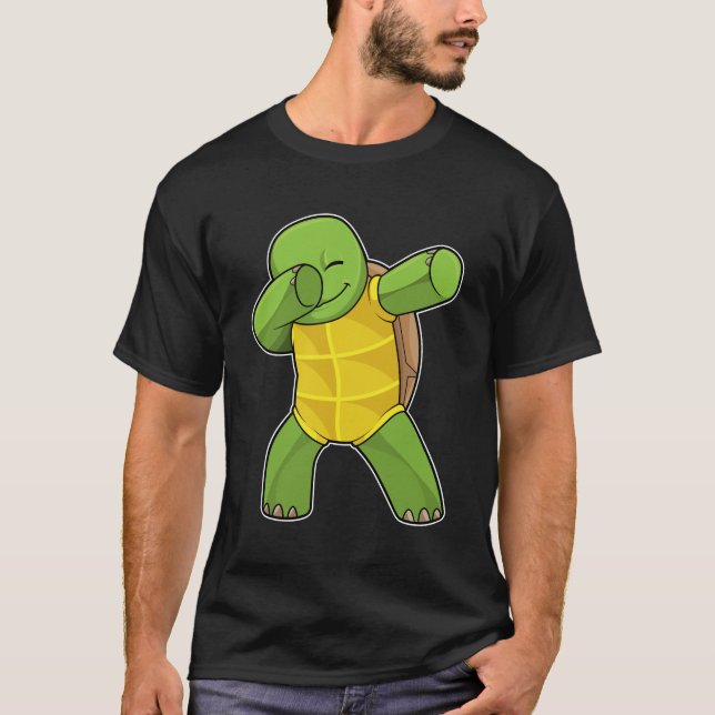 Camiseta Tartaruga no laboratório de dança de salto (Frente)