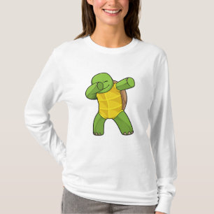 Camiseta Tartaruga no laboratório de dança de salto