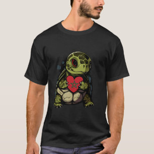 Camiseta Tartaruga Orgulho Marroquino Bandeira Marroquina R