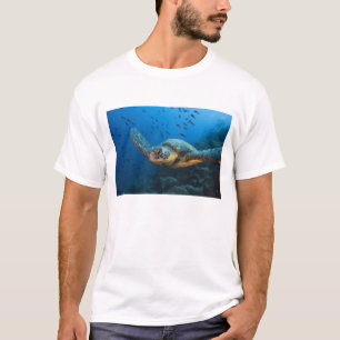 Camiseta Tartaruga Preta (Verde) (Chelonia agassizi)