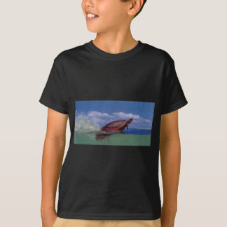 Camiseta tartaruga rápida